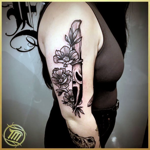 Scream Womens Tattoos