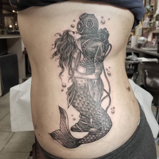 Scuba Diving Tattoos For Girls