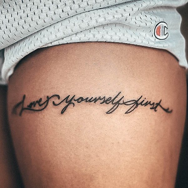 Self Love Female Tattoo Designs