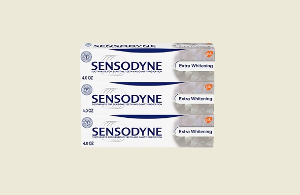 Sensodyne Sensitive Teeth Extra Whitening Toothpaste For Women