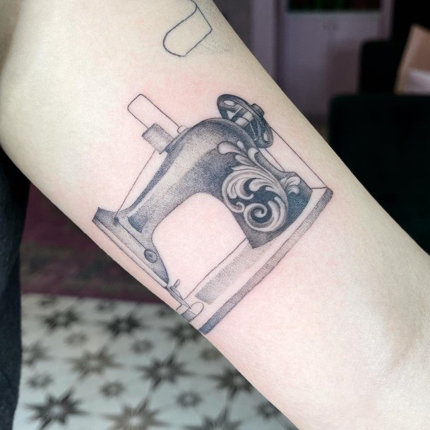 Sewing Machineic Womens Sewing Machine Tattoo Designs