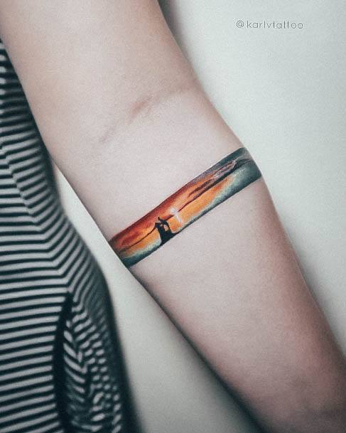 Sexy Armband Tattoo Designs For Women