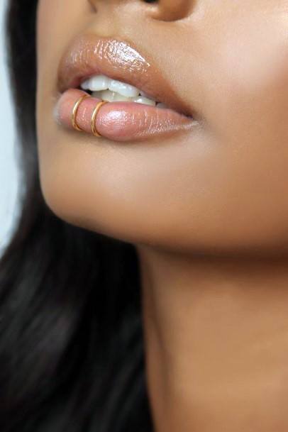 Sexy Delicious Gold Snake Bite Hoop Piercing Inspiration For Women