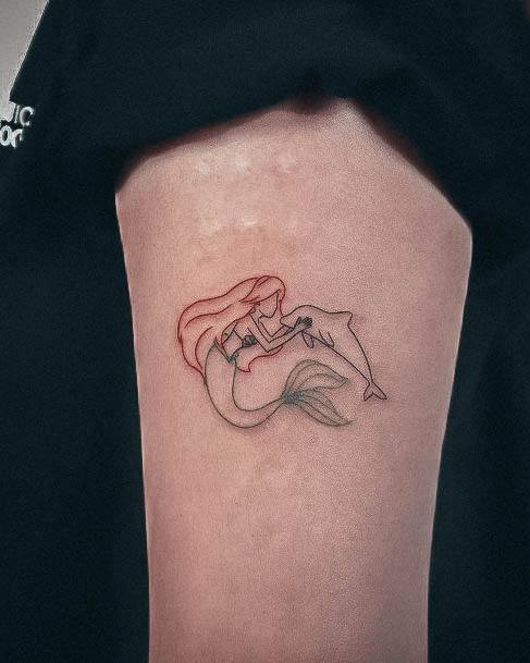 Sexy Dolphin Tattoo Designs For Women