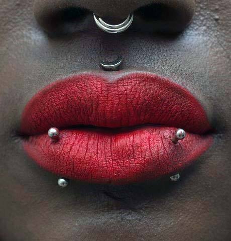 Sexy Double Snake Bite Angel Kiss Design Piercing For Women