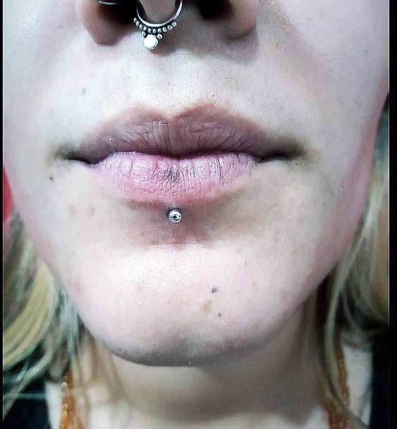 Sexy Labret Cute Septum White Opal Body Piercings For Girls