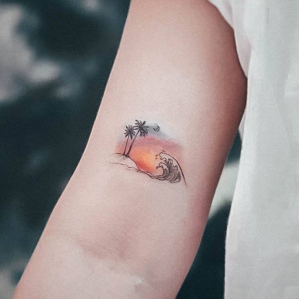 Sexy Ocean Tattoo Designs For Women