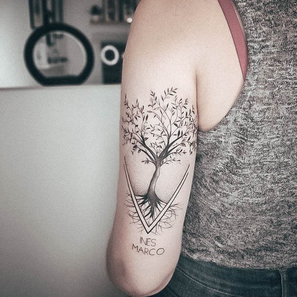 Sexy Tree Of Life Tattoo Designs For Women