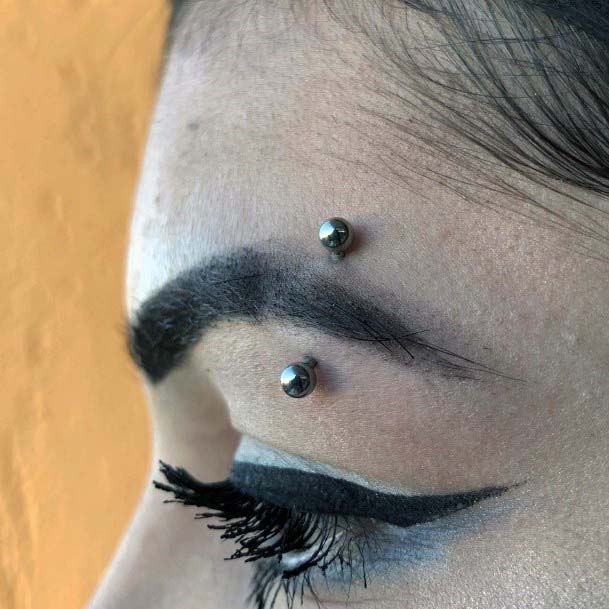 Sexy Vertical Eyebrow Cute Body Piercings For Women