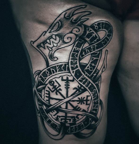 Sexy Viking Tattoo Designs For Women