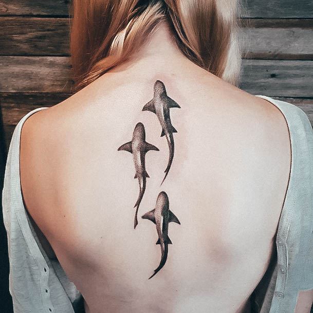 Top 100 Best Shark Tattoos For Women - Finned Design Ideas