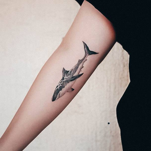 Shark Girls Tattoo Ideas