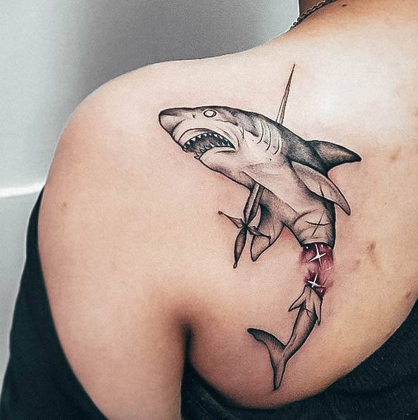 Shark Tattoo Designs For Women