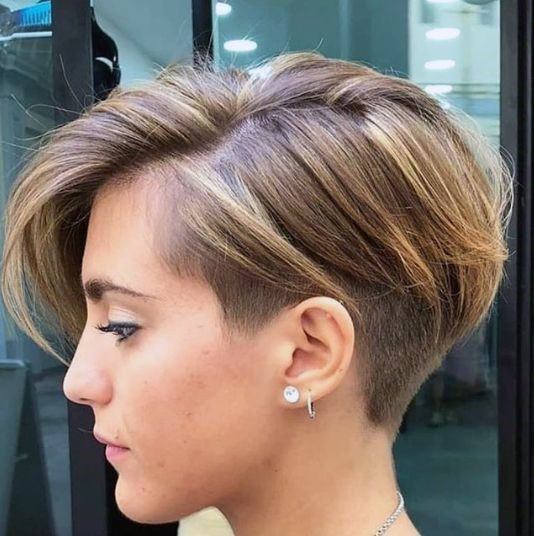 Shaved Bob Hairstyles Women