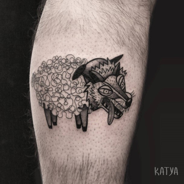 Sheep Womens Tattoo Ideas