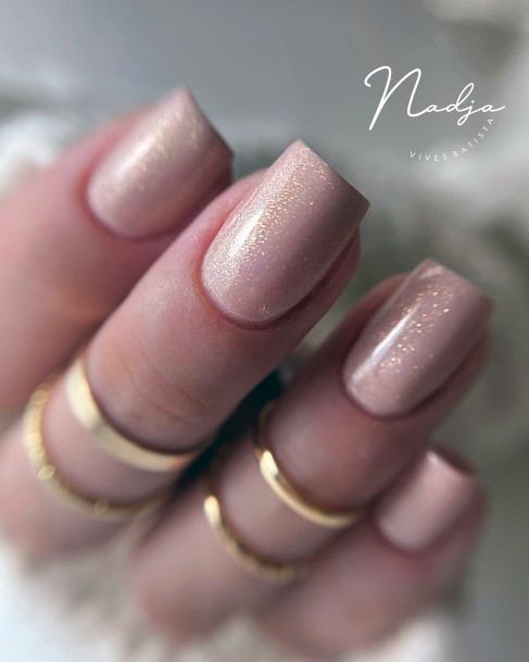 Shimmer Nail Feminine Designs