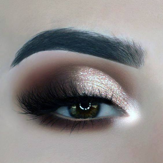 Top 50 Best Brown And Gold Eyeshadow Ideas For Women Delicious