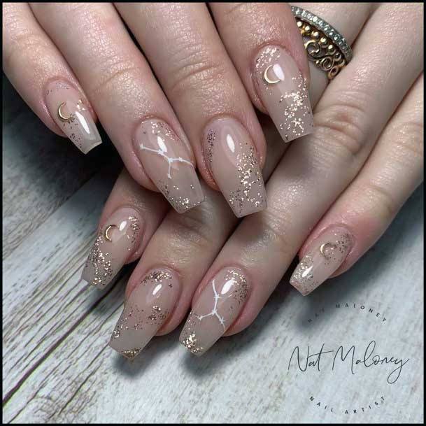 Shining Moon Nails Women