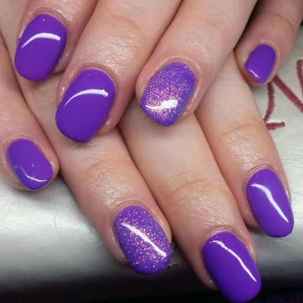 Purple Nail Designs Awesome 24 Purple Nail Art Designs Ideas 201