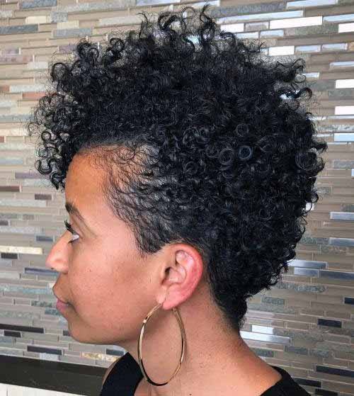 Short Natural Hairstyle For Women