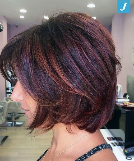 Short And Sassy Trendy Haircut For Females Chestnut Brown Looks