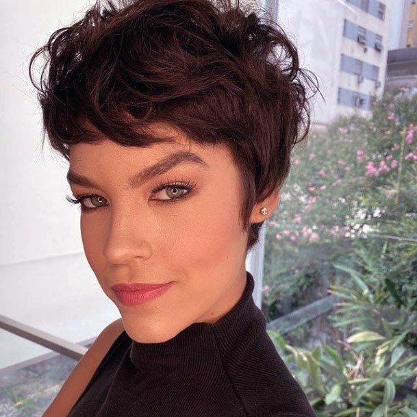 Short Dark Brown Low Maintenance Hairstyles For Empowering Women