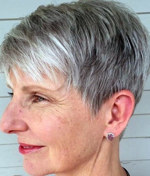 Short Haircuts For Women Over 50 Natural Pixie