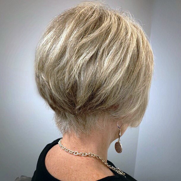 Short Haircuts For Women Over 50 Voluminous Extra Short Bob