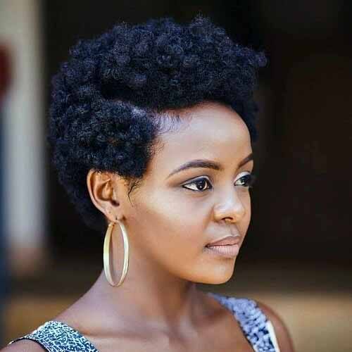 Short Natural Hairstyles For Black Women