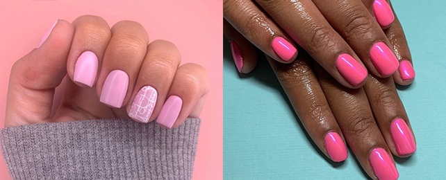 Top 100 Best Short Pink Nails For Women – Cute Design Ideas