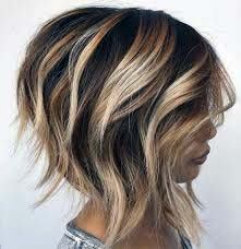 Short Pretty Modern Hairstyle For Girls Rounded Highlights Cute Ideas