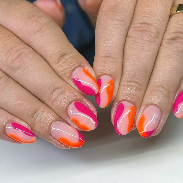 Short Summer Female Nail Designs