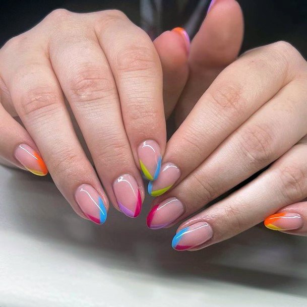 Short Summer Nail For Ladies