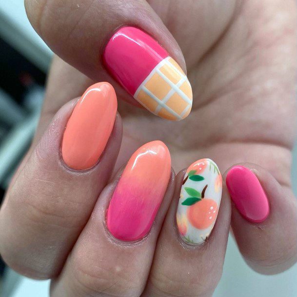 Short Summer Womens Nails