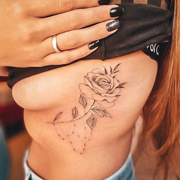 Side Boob Tattoo Design Inspiration For Women