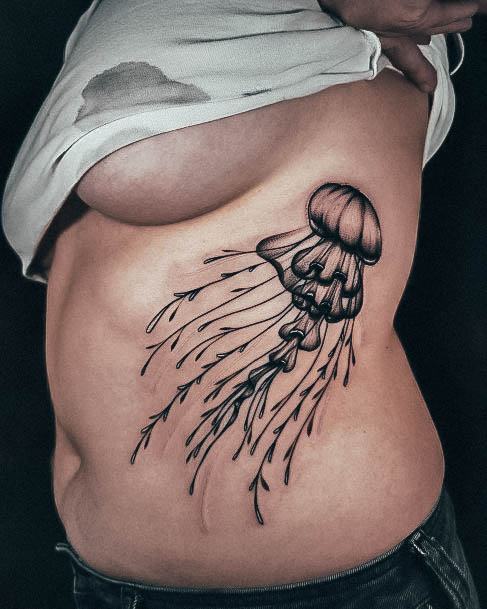 Side Boob Womens Tattoo Ideas