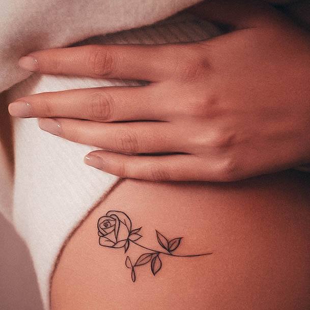 Side Tattoo Feminine Designs