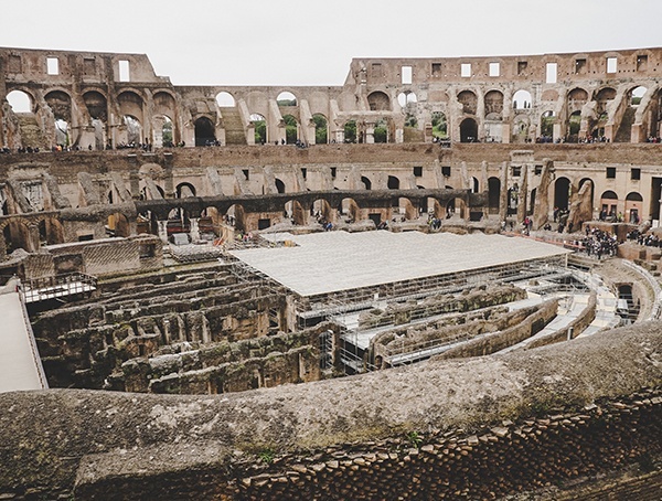 Sights Around Rome Colosseum Amphitheatre