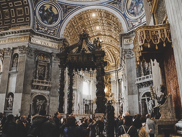 Sights St Peters Basilica Vatican Church