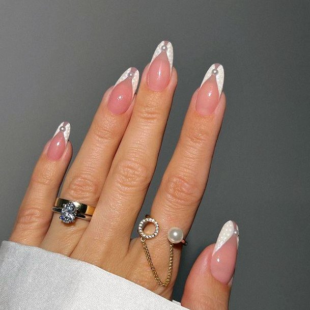 Silver Dress Nail For Ladies