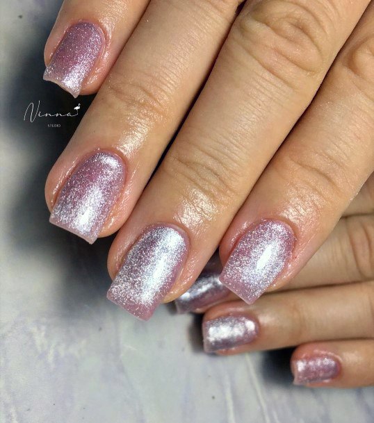 Silver Dress Womens Nails