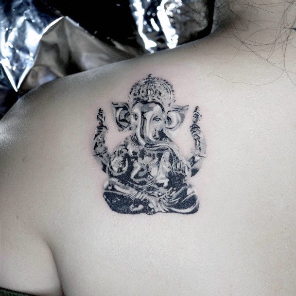 Silver Female Tattoo Designs