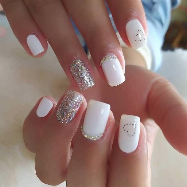 Silver Nail For Ladies