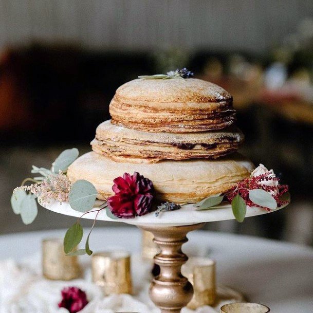 Simple But Unique Wedding Cakes