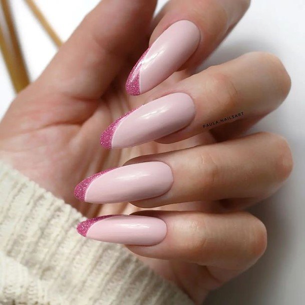 Simple February Nail For Women