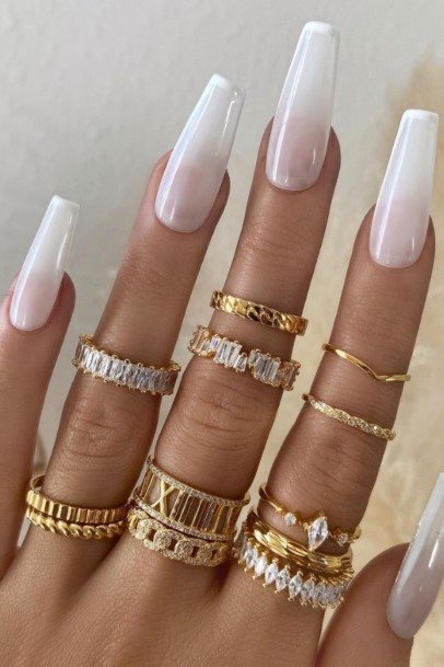 Simple Graduation Nail For Women