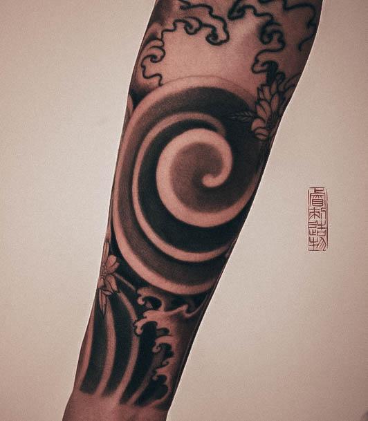 Simple Japanese Tattoo For Women