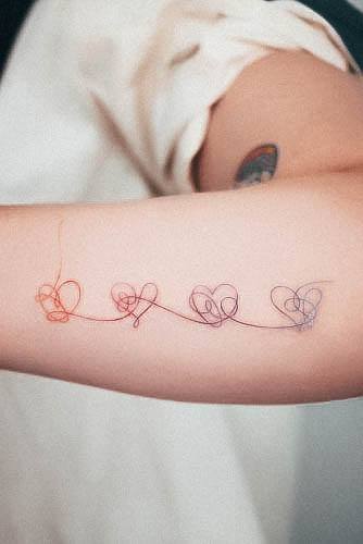 Simple Miscarriage Tattoo For Women