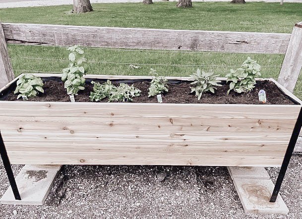 Simple Modern Raised Garden Bed Ideas