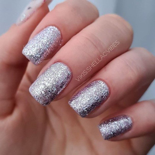 Simple New Years Nail For Women